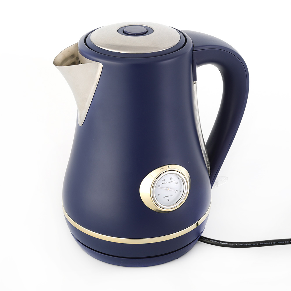 Kitchen Appliance 1.7l Small Stainless Steel Kettle 1500w With Temperature Dial
