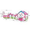 Buy cheap School Bus Shaped Children's Pop Up Toy Tent , Foldable Pop Up Playhouse Tent from wholesalers