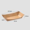 Buy cheap Square Custom Double Compartment Kraft Paper Box for Food Oil Proof and Eco-Friendly from wholesalers