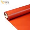 Buy cheap Red 580g Silicone Coated Fiberglass Fabric For Engine Heat Covers from wholesalers