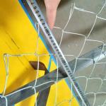 9 Gauge Hot Dipped Galvanized Chain Link Fence Farm Chain Link Fences Heavy Duty