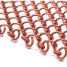 Buy cheap Colorful Decorative Metal Coil Drapery Chain Link Mesh Curtain from wholesalers