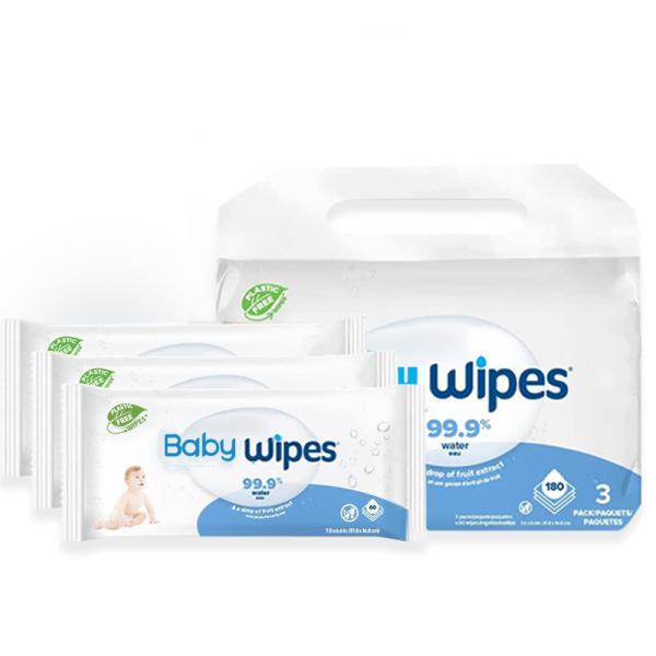 Buy cheap Soft Baby Wet Wipes Unscented Hypoallergenic Wet Water Wipes Original from wholesalers