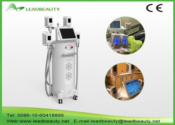 Buy cheap hot cryolipolysis vacuum body fat freezing slimming machine with 4 handles from wholesalers