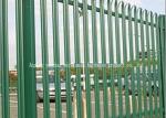 Multicolor Palisade Fencing Pales , Steel Palisade Fence Panels 1-4.2m Height