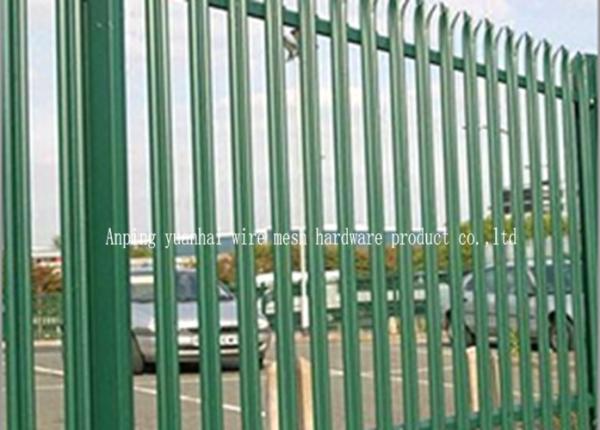 Buy cheap Hot Dipped Galvanised Steel Security Fencing , Palisade Security Fence from wholesalers