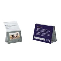 Buy cheap 7 inch LCD advertising video player brochure,A frame video brochure with stand product