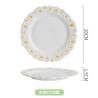Buy cheap Daisy Underglaze Ceramic Dessert Plates , Faience Ceramic Dinner Set For Salad Food from wholesalers