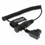 Buy cheap XLR 4 Pin Female To D Tap Camera Power Cable For Practilite 602 DSLR from wholesalers