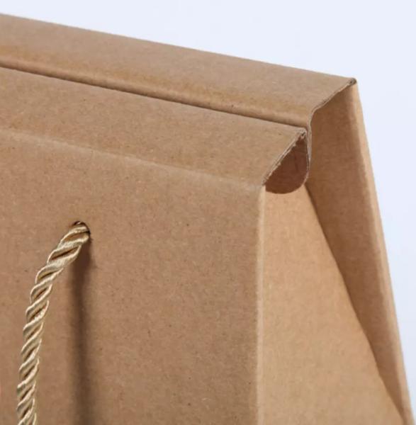 Buy cheap Custom Bottle Cardboard Packing Boxes , Wine Paper Packaging Box for Carry from wholesalers