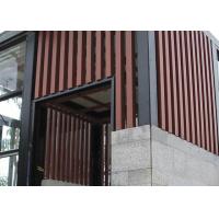 Buy cheap Aluminium WPC Decorative Wall Panel Tube WPC Wood Slat Panel product