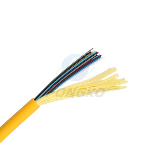 Buy cheap 24F G652D Indoor Distribution Fiber Optic Cable PVC Jacket For CCTV 24 CORE from wholesalers