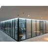 Buy cheap Interior Glass Office Partitions Soundproof For Workspace Separation from wholesalers