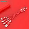Buy cheap Multifunctional 3 In 1 Mobile Phone USB Cables Multicolor Durable from wholesalers