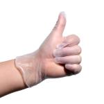 Nontoxic Vinyl Powder Free Disposable Gloves , Plastic Vinyl Gloves Alkai