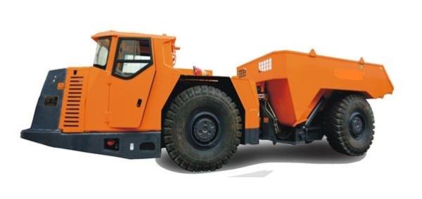 Buy cheap Power Steering 4x4 Wheeler 10000KG 5m3 Underground Mine Truck from wholesalers