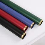 Matt Florist Wrapping Paper 50 Micron Bouquet Wrap Sheets With Golden Border