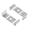 Buy cheap Round Cover LED Lighting Profiles Anodized Aluminum Alloy Suspended Housing from wholesalers