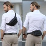 Customized Logo Multi Function Waterproof Waist Bag Against Theft