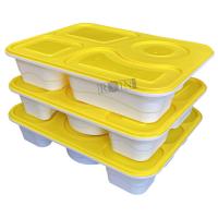 Buy cheap Microwave Safe Leakproof Takeaway Food Container Custom Food Prep Containers product
