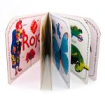 Grade Natural Paper Children Round Corner Hardcover Book Printing With LOGO Spot