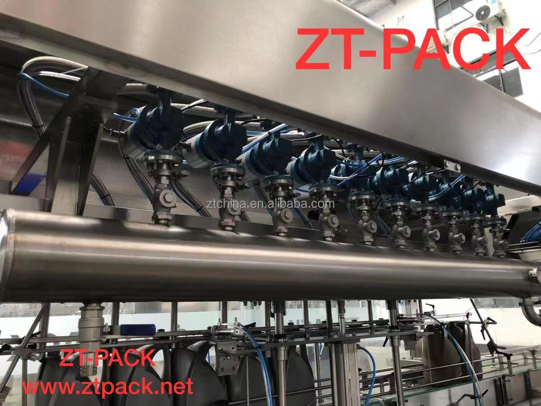 Vegetable Edible Oil Filling Machine For Sunflower Oil Production Packing Line