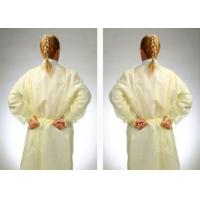Buy cheap Fluid Resistant Medical Isolation Gowns , Multi Ply Non Woven Surgical Gown product