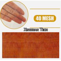 Buy cheap 99.9% Pure Copper Wire Mesh 40 Mesh 0.12mm 0.15mm 0.18mm 0.2mm Dense Screen product