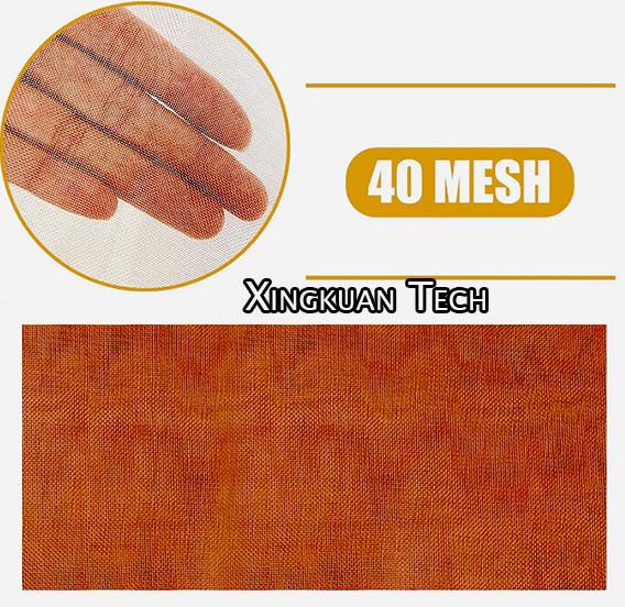 Buy cheap 99.9% Pure Copper Wire Mesh 40 Mesh 0.12mm 0.15mm 0.18mm 0.2mm Dense Screen from wholesalers