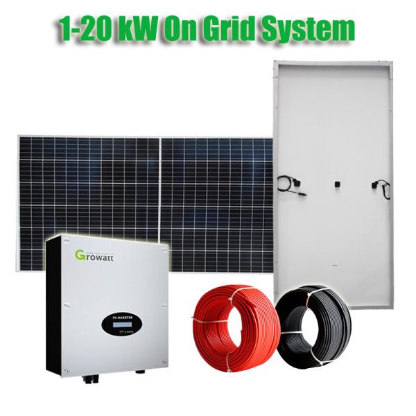Buy cheap 3KW 410W 144PCS Wifi On Grid Photovoltaic System from wholesalers