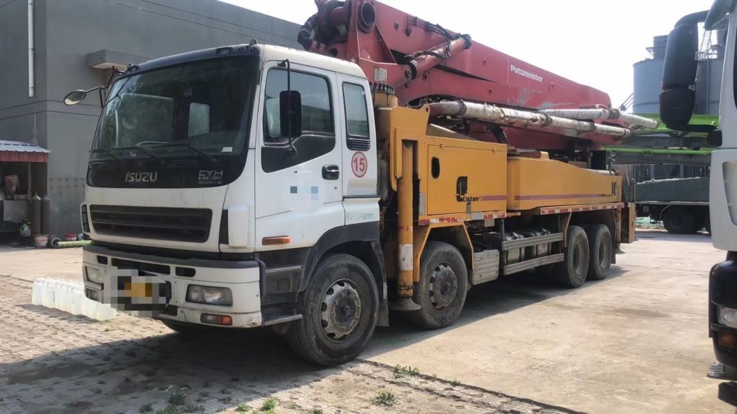 Factory Delivery Used Cheap Heavy Equipment Concrete Pump Truck Putzmeister