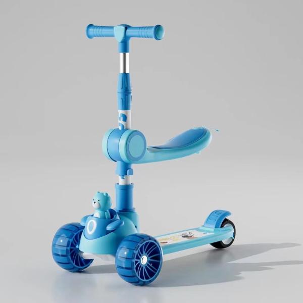 Buy cheap Multicolored 3 Wheel Toddler Scooter from wholesalers