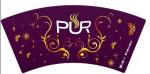 Class A PE Coated Paper Cup Fan Printed and Cutted Paper Fans for Paper Cups