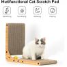 Buy cheap Indoor Corrugated Cardboard Cat Scratcher Luxury Cat Scratch Pad Cardboard from wholesalers