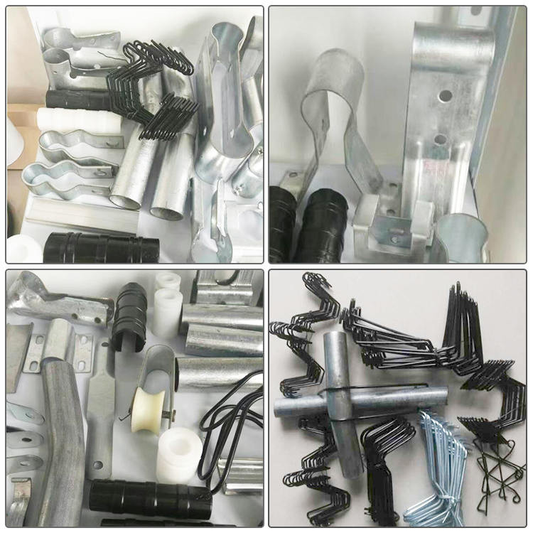10m 12m Greenhouse Metal Frame Parts Lock Channel Metal Greenhouse Guttering