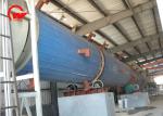 Carbon Steel Steam Tube Dryer , Spent Grain Rotary Industrial Drum Dryer