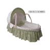 Buy cheap grass corn husk baby moses basket bed with liner set vehicle-mounted at home from wholesalers