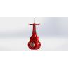 Buy cheap Red Resilient Seated UL FM Gate Valve Flange Groove Connection Available from wholesalers