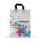 Supermarket clothes shopping plastic hand bag with logo