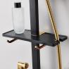 Buy cheap 4 Way Wall Mount Ceiling Bathroom Rain Showers Set 304 Stainless Steel from wholesalers