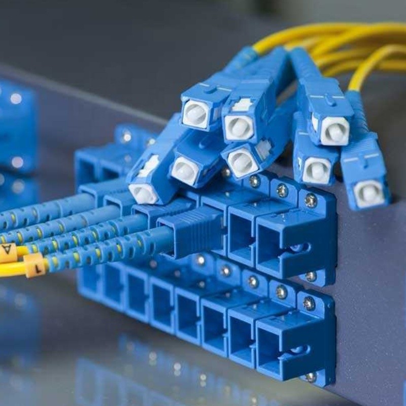 SC - SC UPC Single Mode Armored Fiber Patch Cord With Low Insertion Loss
