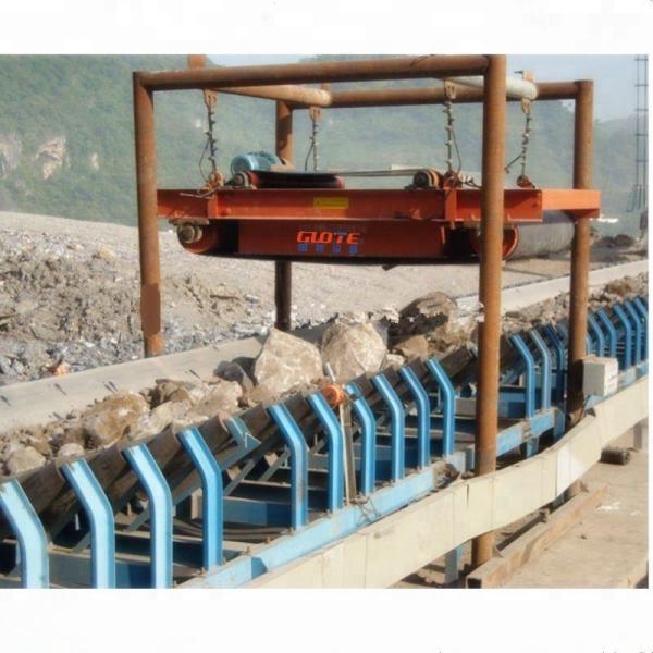 Buy cheap 220V/380V Voltage Self Cleaning Plate Suspended Conveyor Belt Magnetic Separator from wholesalers