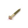 Buy cheap Yellow Zinc Plated Mild Steel Square Head Concrete Nails Screws from wholesalers