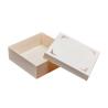 Buy cheap OEM Logo Rectangle Sushi Takeaway Boxes Poplar Wood Food Takeaway Packaging from wholesalers