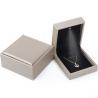 Buy cheap Tasteful Sleek Brushed Grain PU Leather Jewelry Packaging Box Case with LED Light from wholesalers