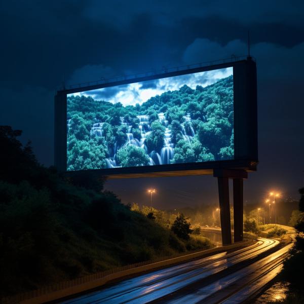 Buy cheap Digital Advertising LED Billboard 2.5mm - 10mm LED Outdoor Display Board from wholesalers
