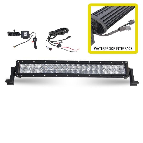 5D Optical Lens Straight Cree Led Driving Light For Truck , 22.5 Inch 120W Led