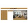 Buy cheap Seamless SPC Vinyl Click Biodegradable Antibacterial Alder Retro Style Burlywood Wood Grain GKBM JR-W18051 from wholesalers