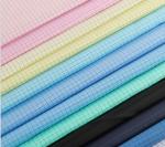 Conductive Cleanroom Anti Static Textiles 5MM Grid Polyester ESD Fabrics