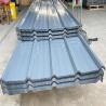 Buy cheap Color Coated Corrugated Steel Sheet 600mm - 1500mm Galvanized Steel Roofing Sheet from wholesalers